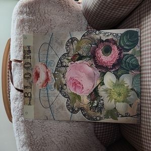 Papaya art "bloom" art print